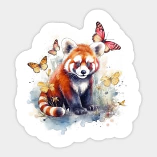 red panda Sticker